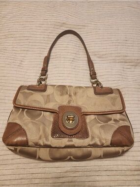 Coach Signature Peyton Shoulder Bag